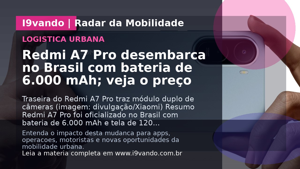 Redmi A7 Pro desembarca no Brasil com bateria de 6.000 mAh; veja o preço
