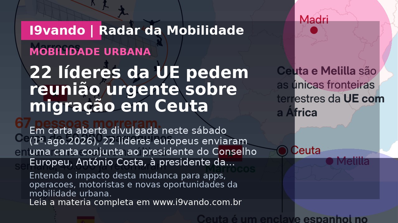 22 líderes da UE pedem reunião urgente sobre migração em Ceuta
