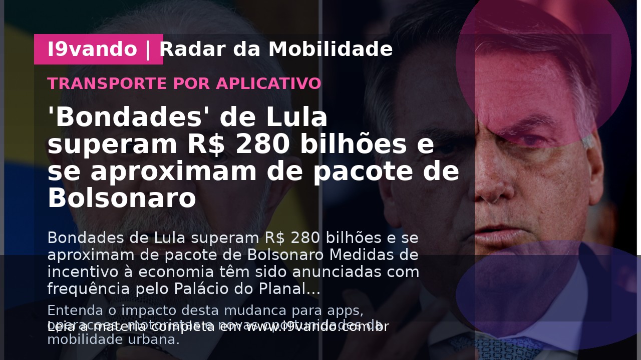 'Bondades' de Lula superam R$ 280 bilhões e se aproximam de pacote de Bolsonaro