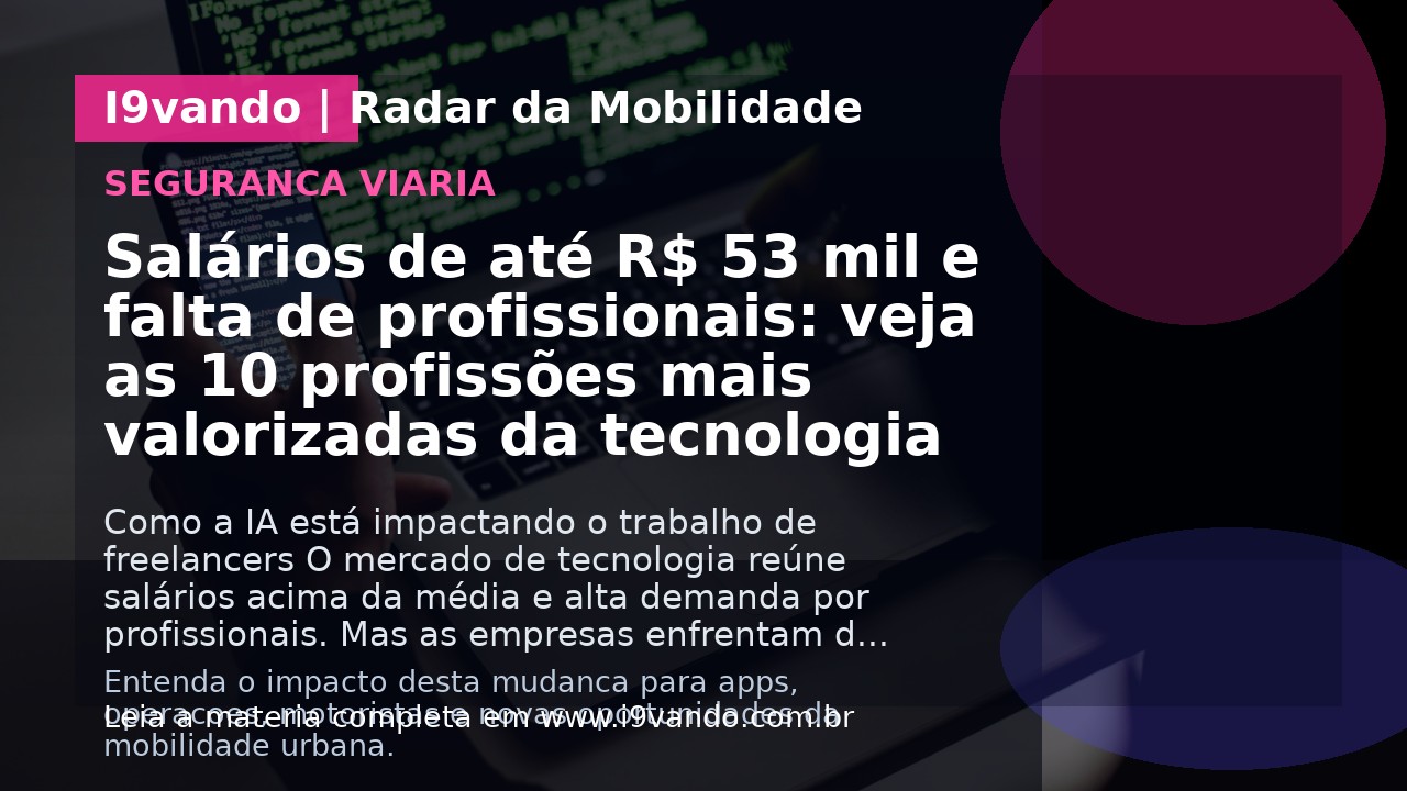 Salários de até R$ 53 mil e falta de profissionais: veja as 10 profissões mais valorizadas da tecnologia