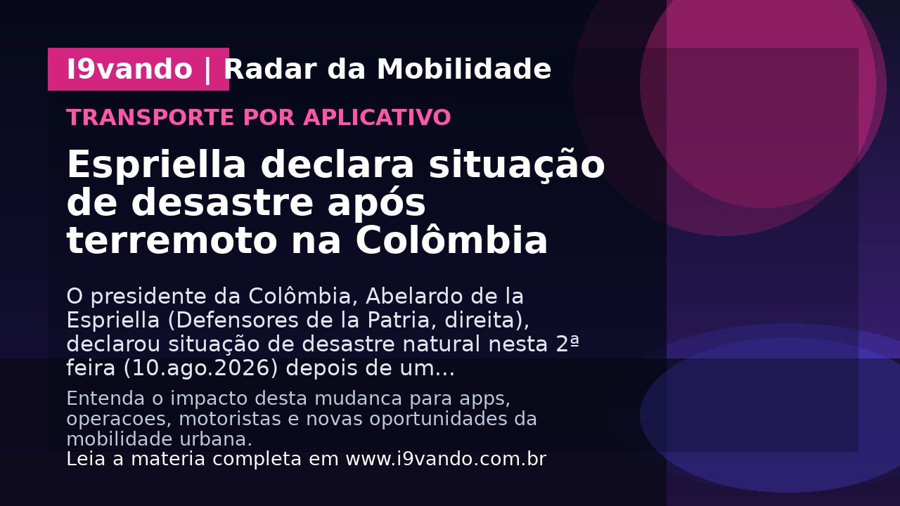 Espriella declara situação de desastre após terremoto na Colômbia