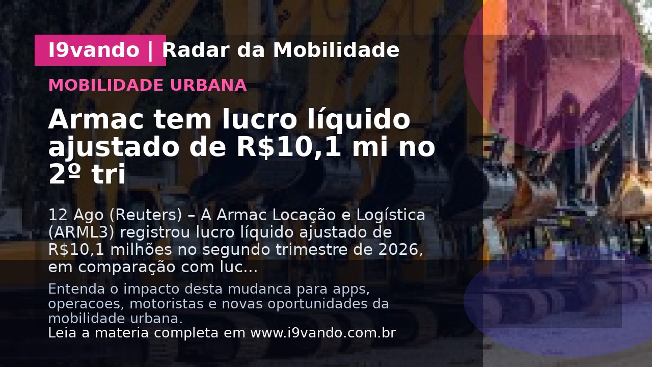 Armac tem lucro líquido ajustado de R$10,1 mi no 2º tri
