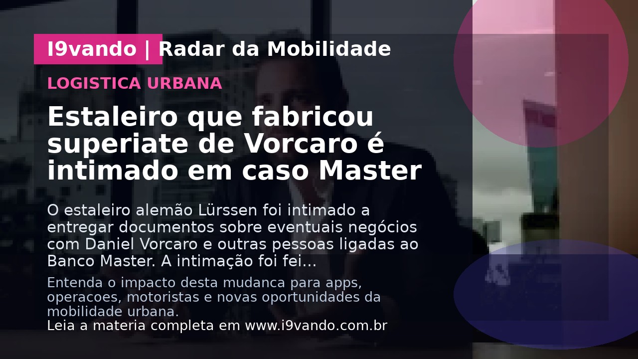 Estaleiro que fabricou superiate de Vorcaro é intimado em caso Master