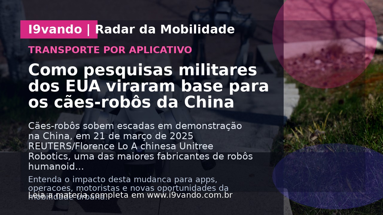 Como pesquisas militares dos EUA viraram base para os cães-robôs da China