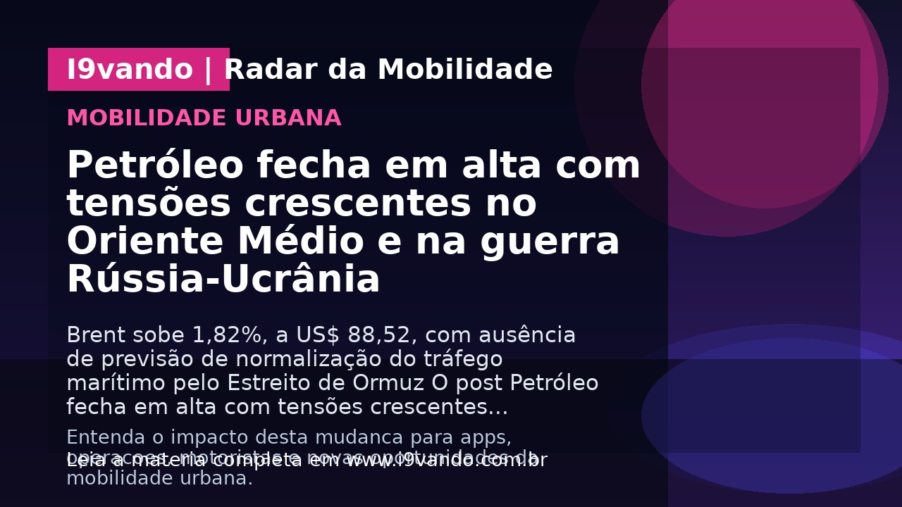 Petróleo fecha em alta com tensões crescentes no Oriente Médio e na guerra Rússia-Ucrânia