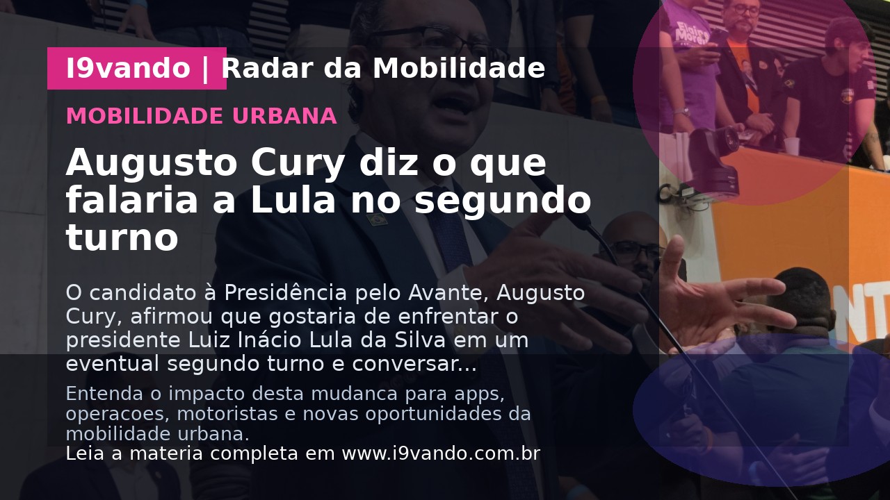 Augusto Cury diz o que falaria a Lula no segundo turno