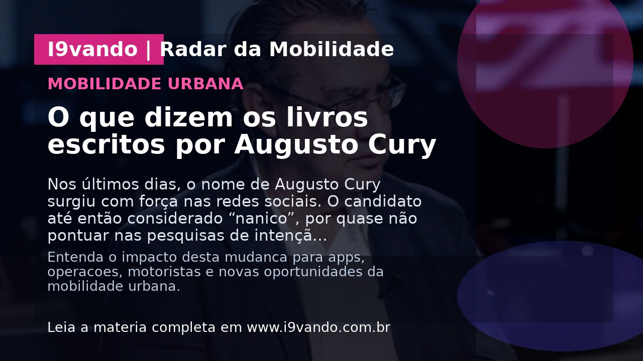 O que dizem os livros escritos por Augusto Cury