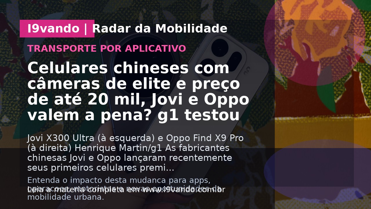 Celulares chineses com câmeras de elite e preço de até 20 mil, Jovi e Oppo valem a pena? g1 testou