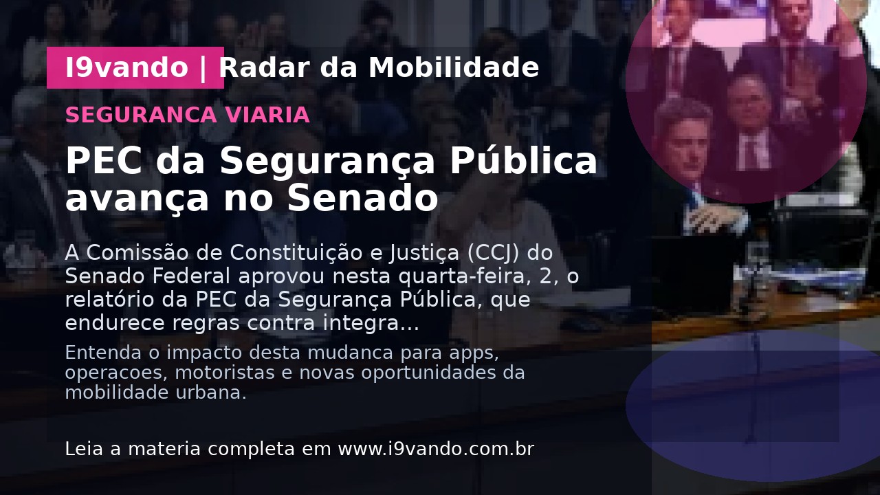 PEC da Segurança Pública avança no Senado