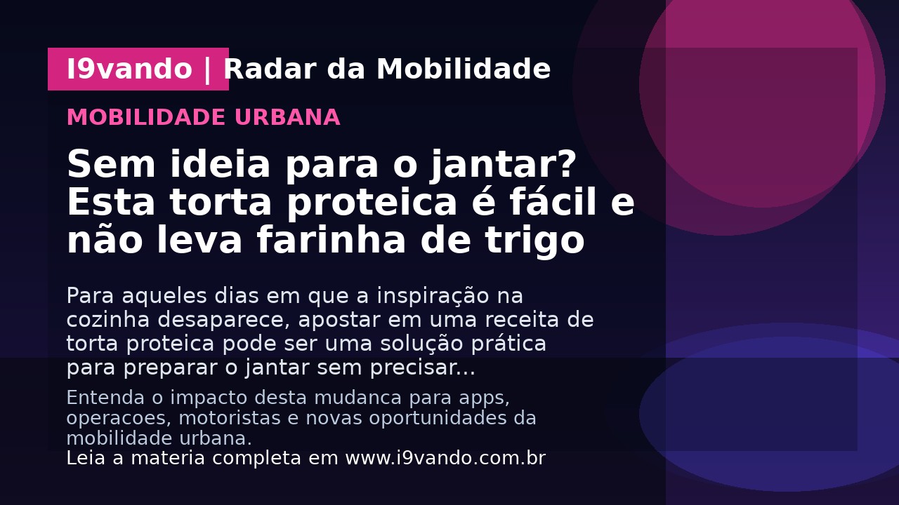 Sem ideia para o jantar? Esta torta proteica é fácil e não leva farinha de trigo