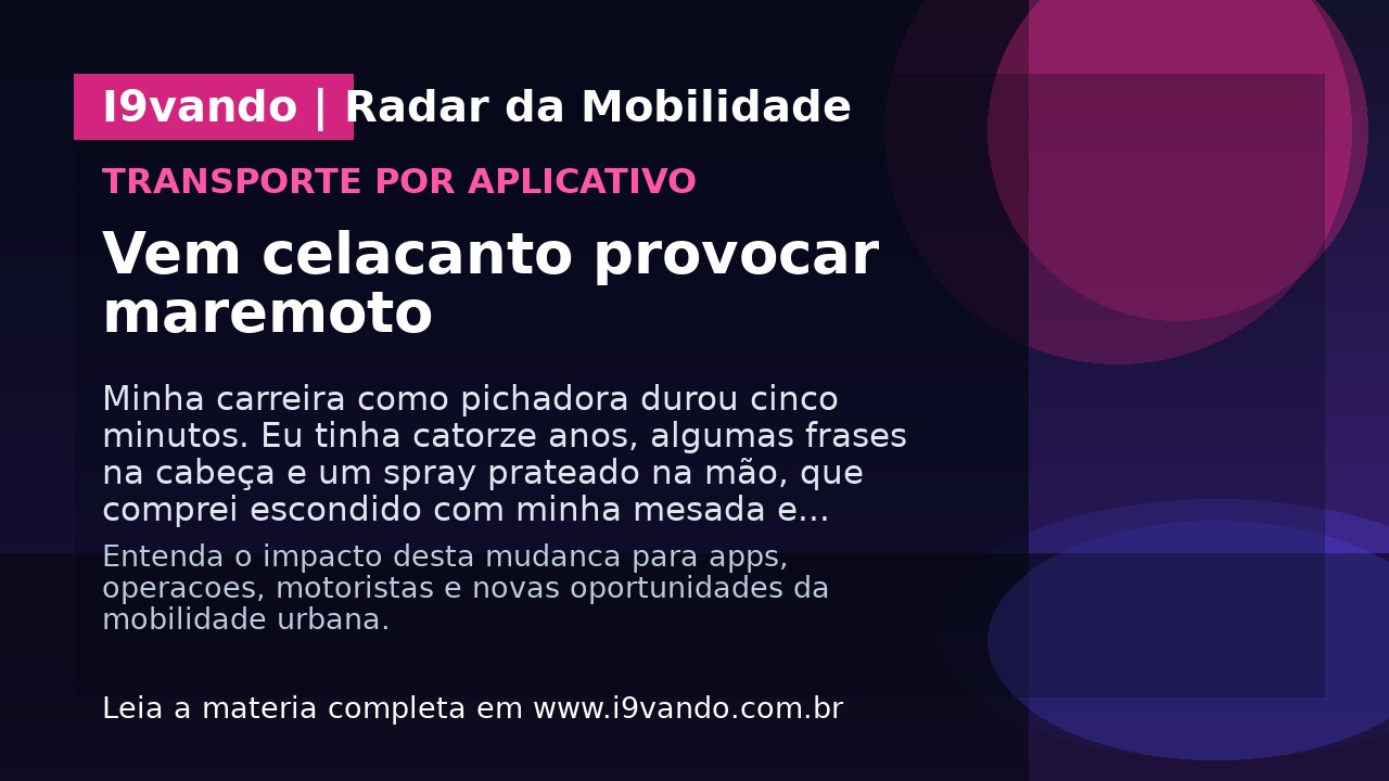 Vem celacanto provocar maremoto