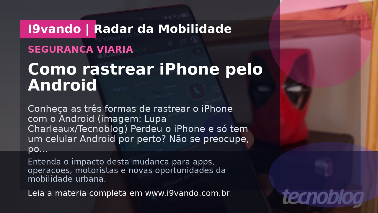 Como rastrear iPhone pelo Android