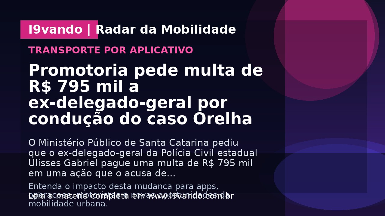 Promotoria pede multa de R$ 795 mil a ex-delegado-geral por condução do caso Orelha
