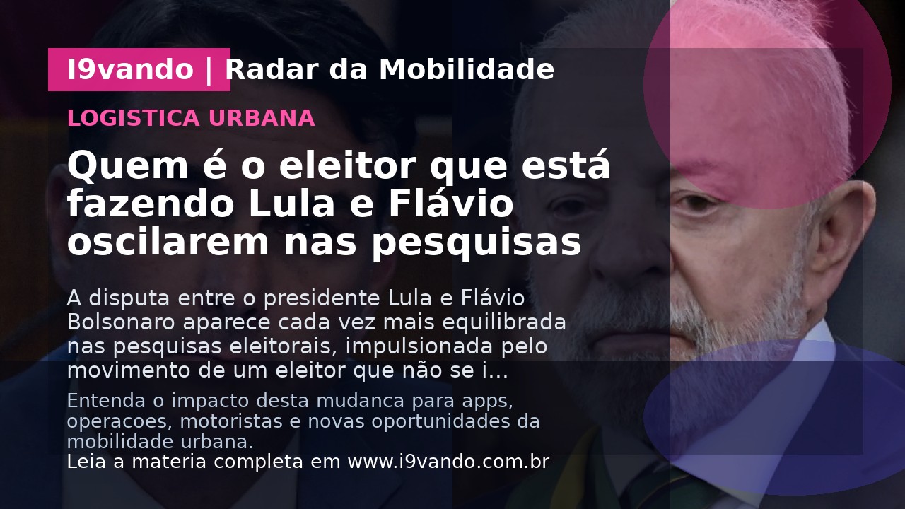 Quem é o eleitor que está fazendo Lula e Flávio oscilarem nas pesquisas