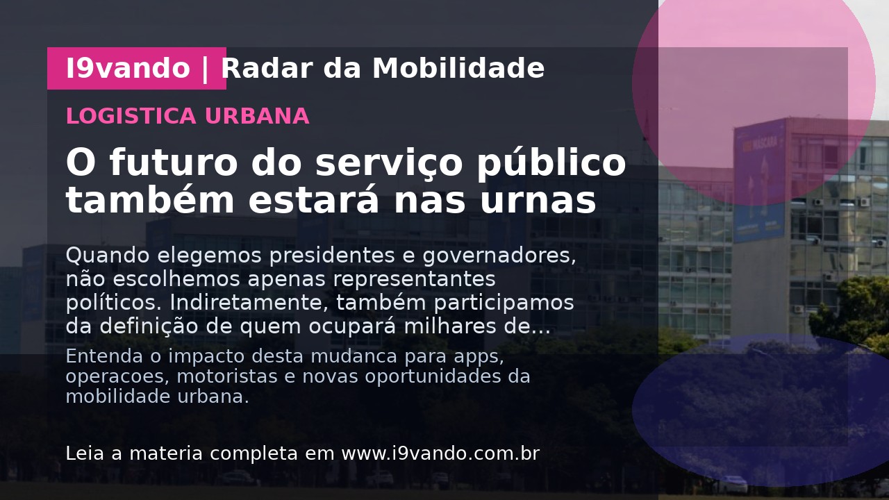O futuro do serviço público também estará nas urnas