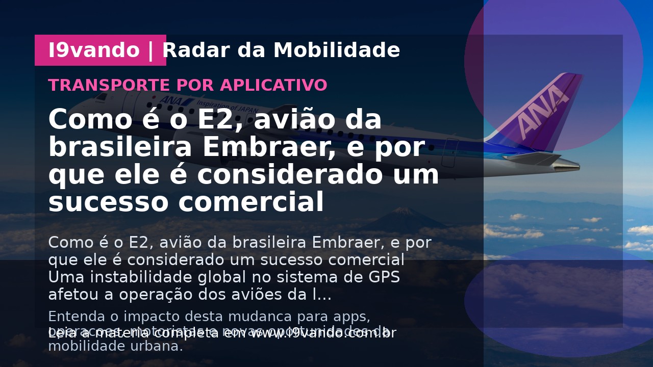 Como é o E2, avião da brasileira Embraer, e por que ele é considerado um sucesso comercial