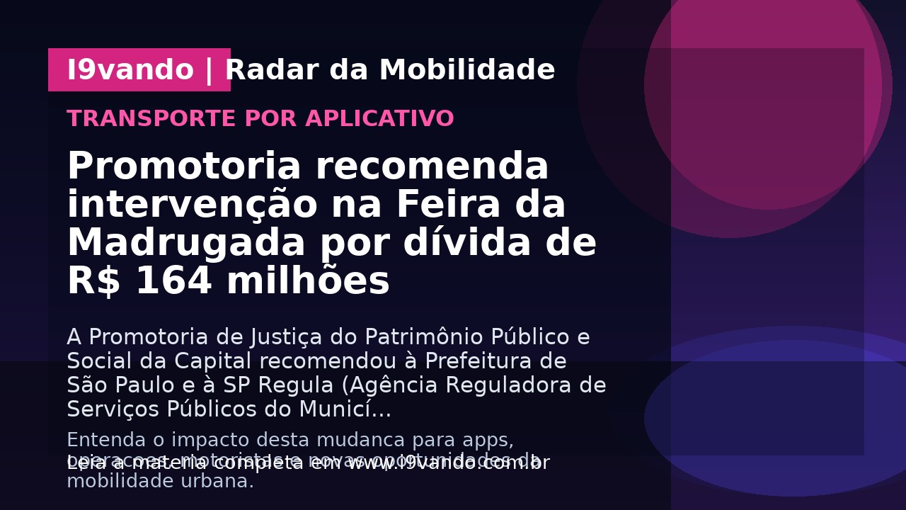 Promotoria recomenda intervenção na Feira da Madrugada por dívida de R$ 164 milhões