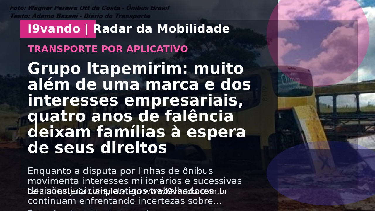 Grupo Itapemirim: muito além de uma marca e dos interesses empresariais, quatro anos de falência deixam famílias à espera de seus direitos