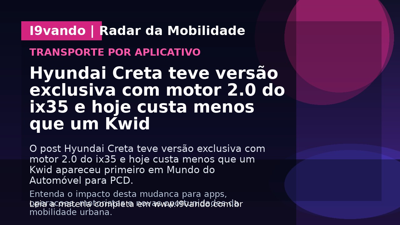 Hyundai Creta teve versão exclusiva com motor 2.0 do ix35 e hoje custa menos que um Kwid